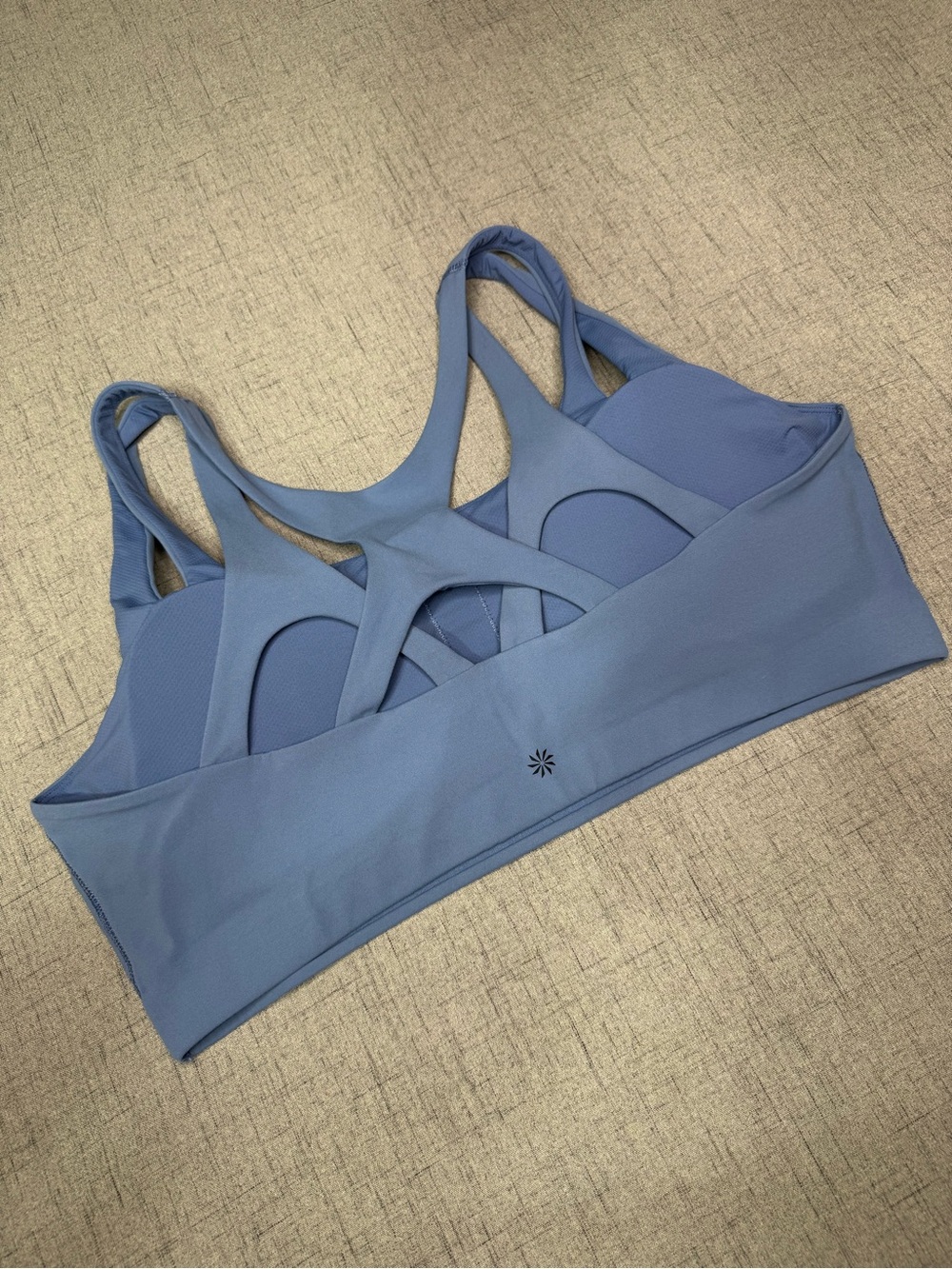 Athleta Asana Sports Bra Cottage Blue 2X D-DD Cup - Picture 6 of 12
